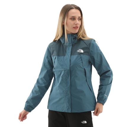 The North Face W Antora Raın Jacket Kadın Yağmurluk-Rüzgarlık Mavi