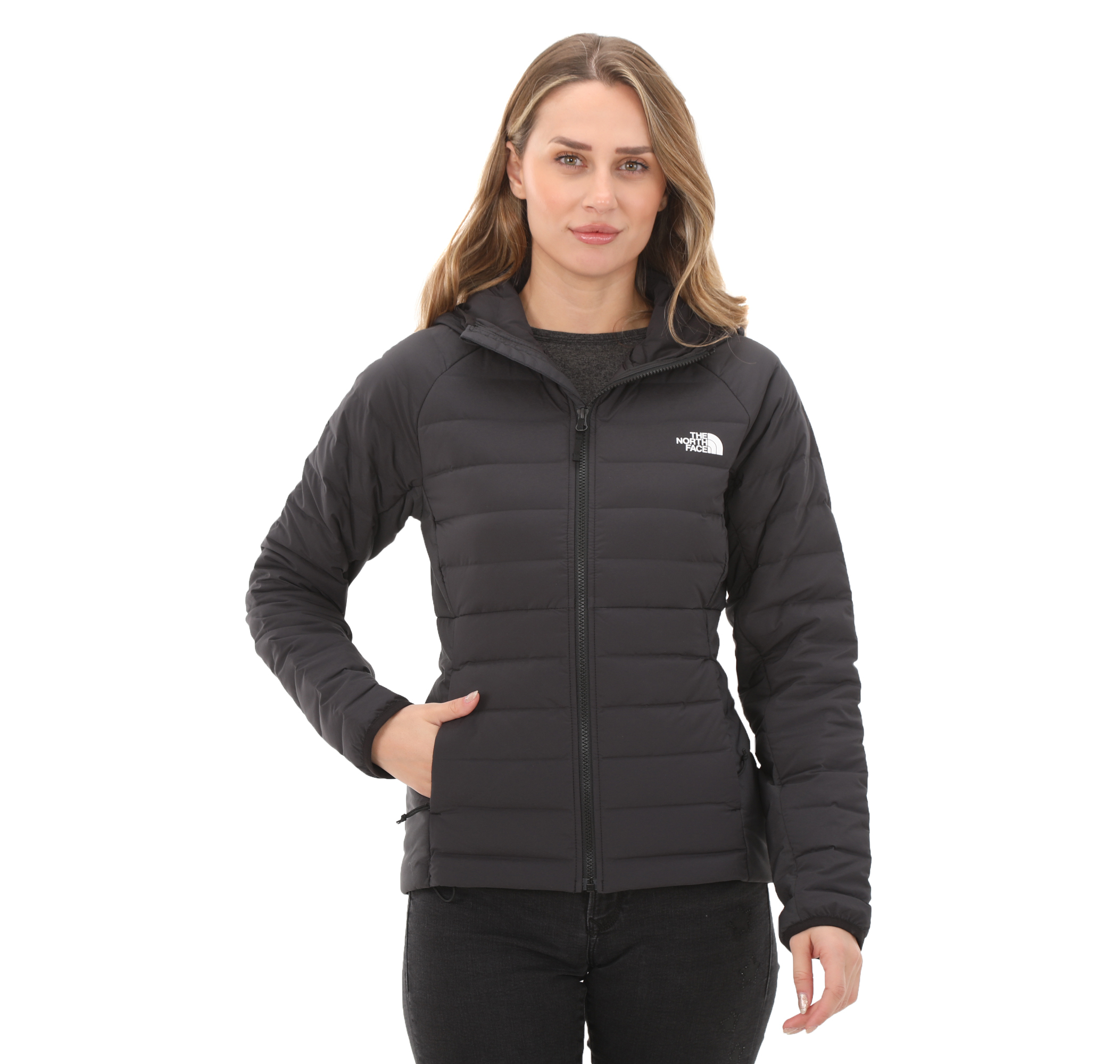 Женская куртка The North Face W Belleview Stretch Down Hoodie