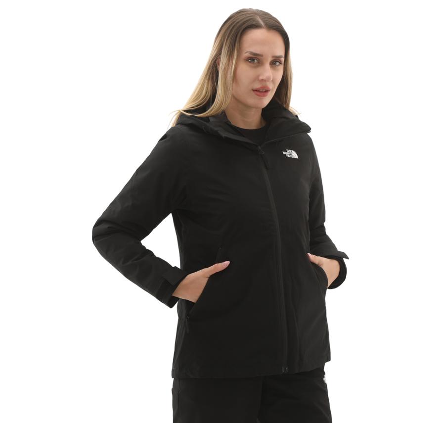 The North Face W Carto Mono Trıclımate Hooded Jacket Kadın Mont Siyah The North Face W Carto Mono Trıclımate Hooded Jacket Kadın Mont Siyah