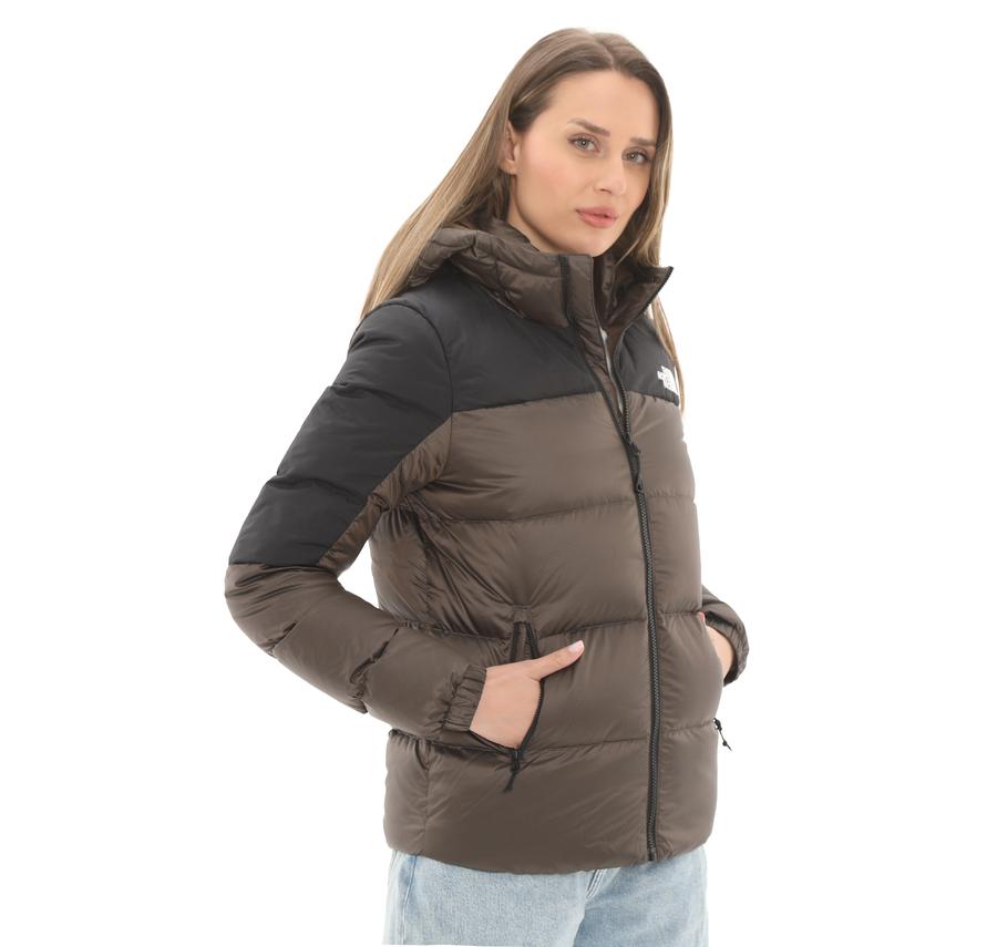 The North Face W Dıablo Down 2.0 Hoodıe Kadın Mont Kahve The North Face W Dıablo Down 2.0 Hoodıe Kadın Mont Kahve