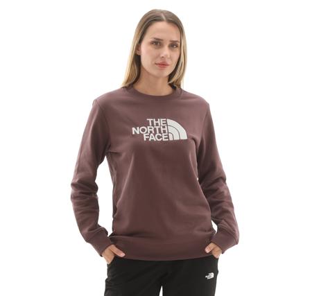 The North Face W Drew Peak Crew Kadın Sweatshirt Bordo The North Face W Drew Peak Crew Kadın Sweatshirt Bordo