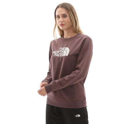 The North Face W Drew Peak Crew Kadın Sweatshirt Bordo The North Face W Drew Peak Crew Kadın Sweatshirt Bordo