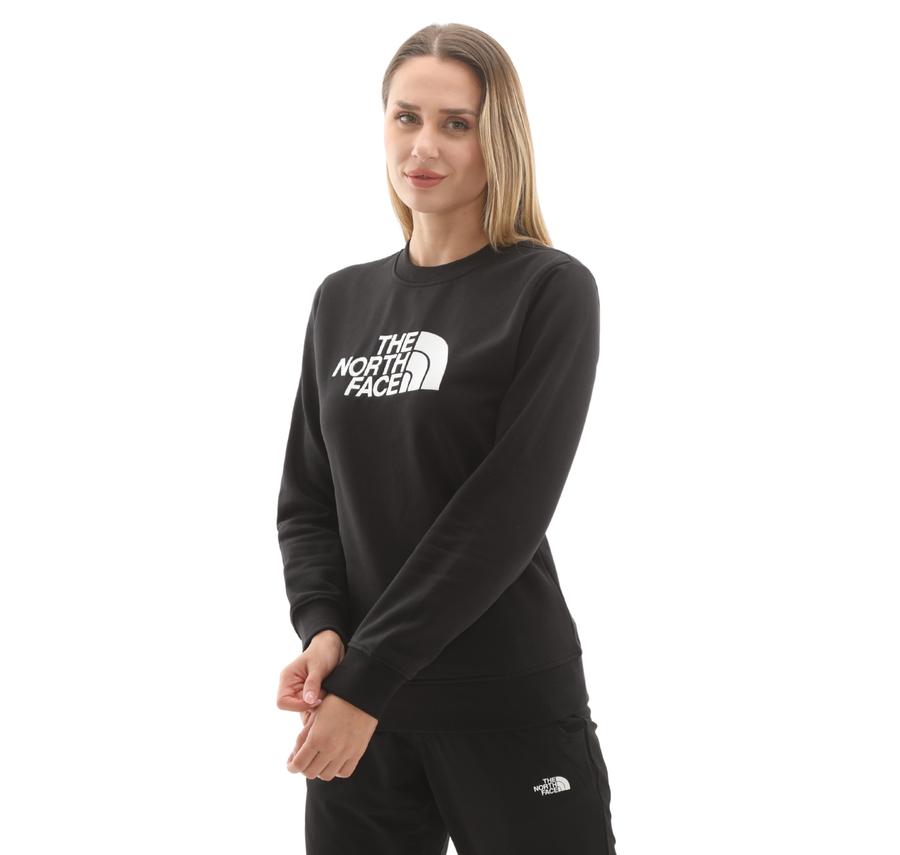 The North Face W Drew Peak Crew Kadın Sweatshirt Siyah The North Face W Drew Peak Crew Kadın Sweatshirt Siyah
