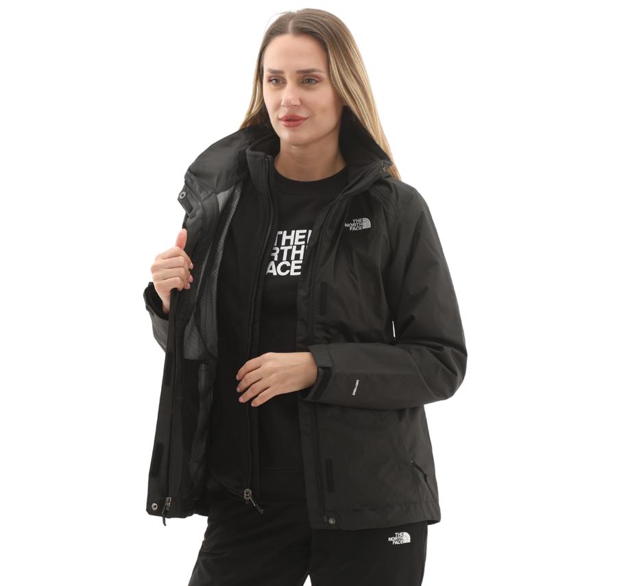 The North Face W Evolve Iı Trıclımate Jacket - Eu Kadın Mont Siyah The North Face W Evolve Iı Trıclımate Jacket - Eu Kadın Mont Siyah