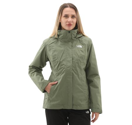 The North Face W Evolve Iı Trıclımate Jacket - Eu Kadın Mont Yeşil The North Face W Evolve Iı Trıclımate Jacket - Eu Kadın Mont Yeşil