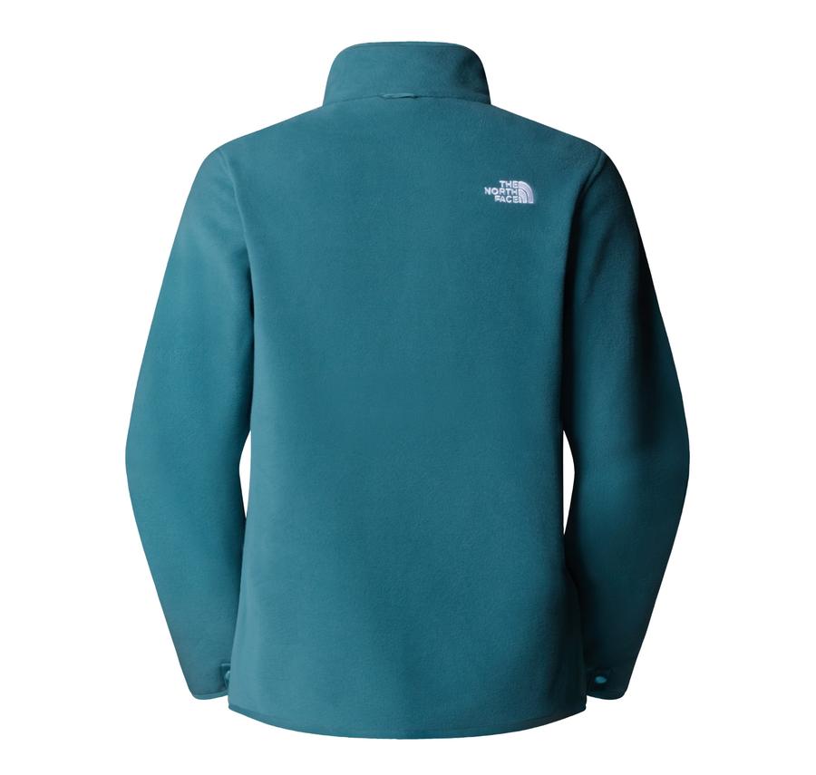 The North Face W Glacıer Fleece Jacket Kadın Ceket Turkuaz The North Face W Glacıer Fleece Jacket Kadın Ceket Turkuaz