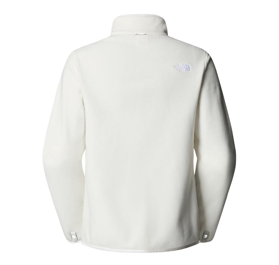 The North Face W Glacıer Fleece Jacket Kadın Ceket Beyaz The North Face W Glacıer Fleece Jacket Kadın Ceket Beyaz