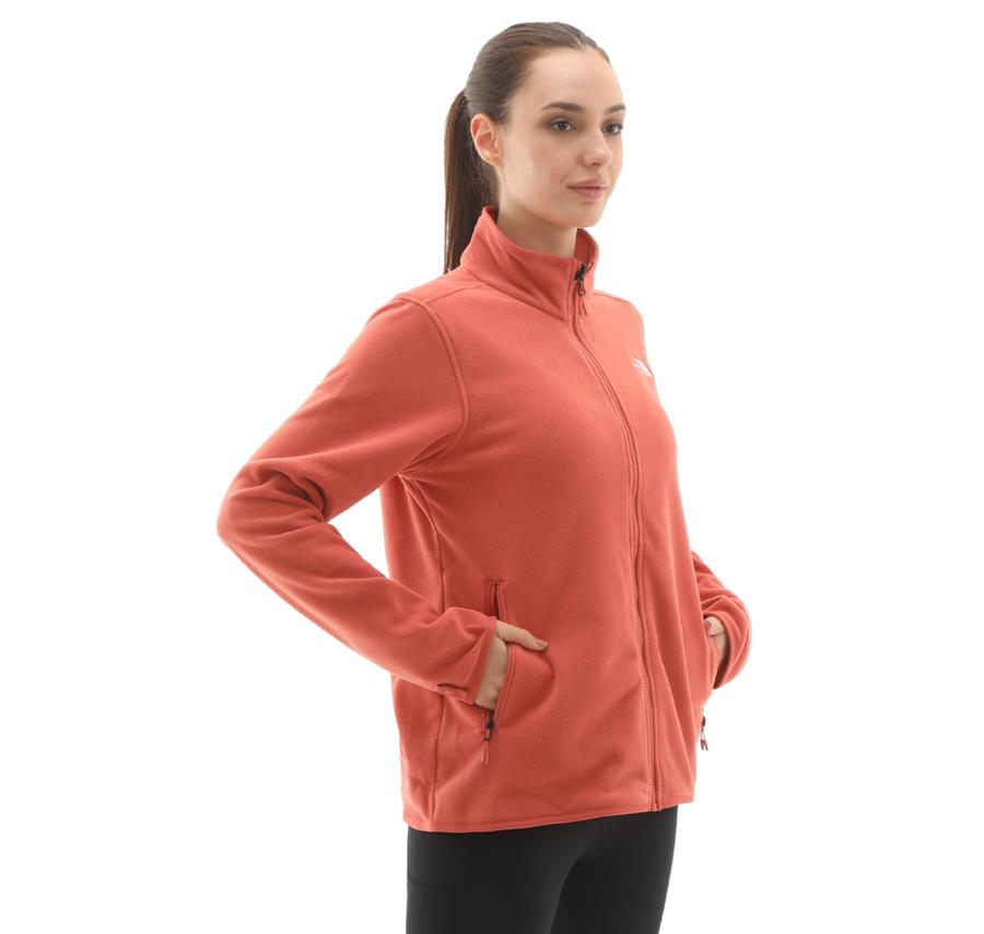 The North Face W Glacıer Fleece Jacket Kadın Ceket Pembe The North Face W Glacıer Fleece Jacket Kadın Ceket Pembe