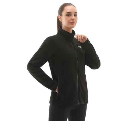 The North Face W Glacıer Fleece Jacket Kadın Ceket Siyah