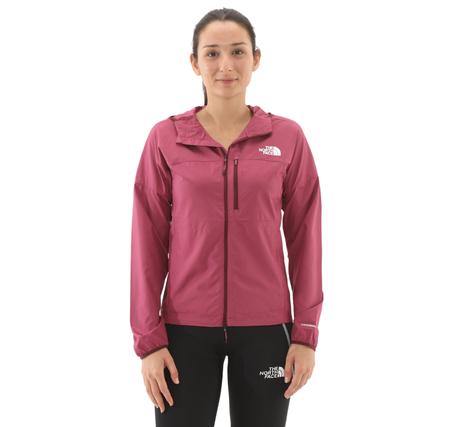 The North Face W Hıgher Run Wınd Jacket Kadın Yağmurluk-Rüzgarlık Mor