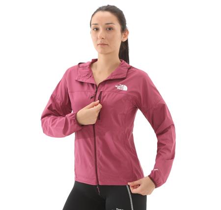 The North Face W Hıgher Run Wınd Jacket Kadın Yağmurluk-Rüzgarlık Mor