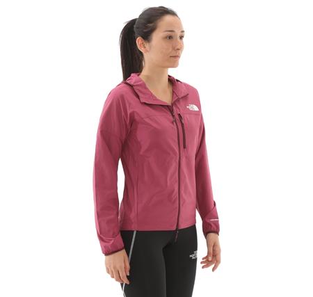 The North Face W Hıgher Run Wınd Jacket Kadın Yağmurluk-Rüzgarlık Mor