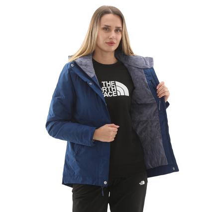 The North Face W Inlux Insulated Jacket - Eu Kadın Mont Lacivert The North Face W Inlux Insulated Jacket - Eu Kadın Mont Lacivert