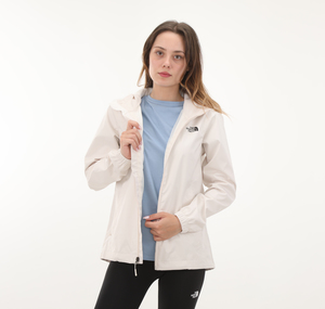 The North Face W Quest Jacket - Eu Kadın Yağmurluk-Rüzgarlık Beyaz