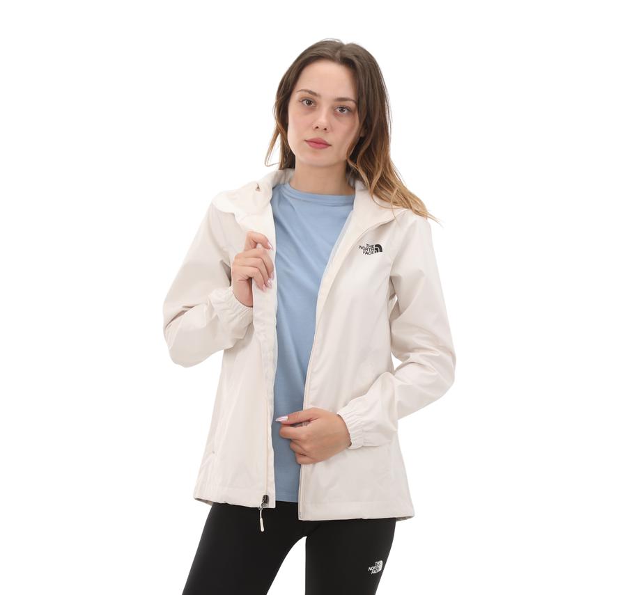 The North Face W Quest Jacket - Eu Kadın Yağmurluk-Rüzgarlık Beyaz The North Face W Quest Jacket - Eu Kadın Yağmurluk-Rüzgarlık Beyaz