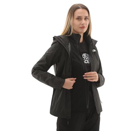 The North Face W Quest Trıclımate - Eu Kadın Mont Siyah