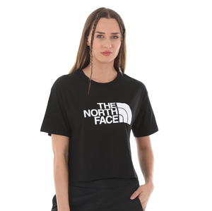 The North Face W S-S Cropped Easy Tee Kadın T-Shirt Siyah