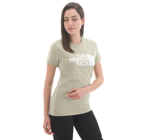 The North Face W S-S Easy Tee Kadın T-Shirt Gri