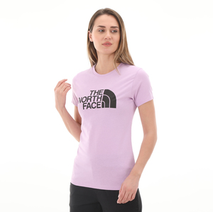 The North Face W S-S Easy Tee Kadın T-Shirt Pembe