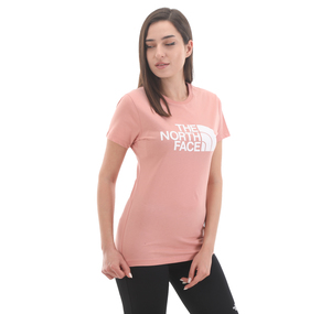 The North Face W S-s Easy Tee Kadın T-Shirt Pembe