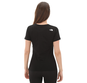 The North Face W S-S Easy Tee Kadın T-Shirt Siyah