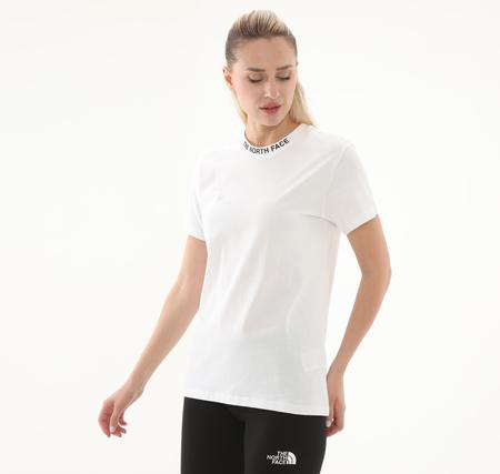 The North Face W Ss Zumu Relaxed Tee Kadın Beyaz