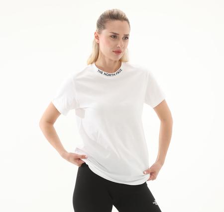 The North Face W Ss Zumu Relaxed Tee Kadın Beyaz