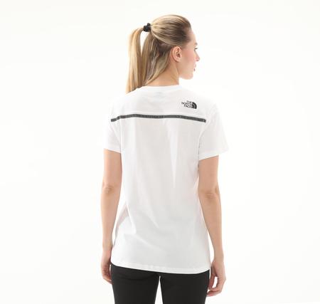 The North Face W Ss Zumu Relaxed Tee Kadın Beyaz