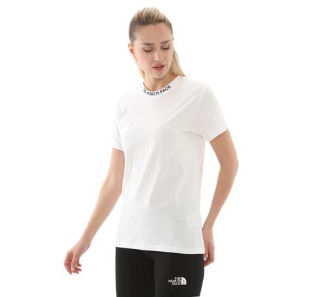 The North Face W Ss Zumu Relaxed Tee Kadın T-Shirt Beyaz