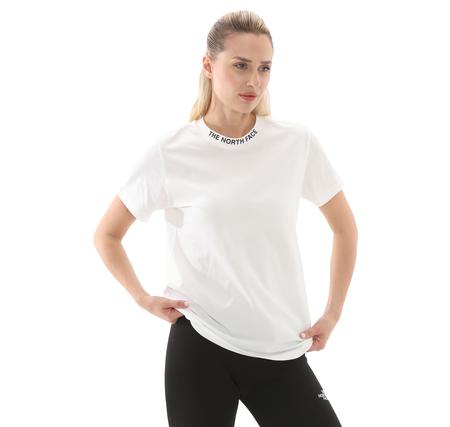 The North Face W Ss Zumu Relaxed Tee Kadın T-Shirt Beyaz