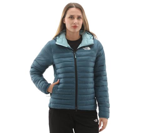The North Face W Terra Peak Hoodıe Kadın Ceket Mavi The North Face W Terra Peak Hoodıe Kadın Ceket Mavi