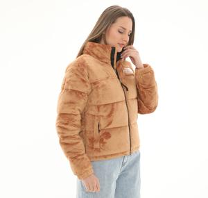 The North Face W Versa Velour Nuptse Jacket Kadın Mont Kahve