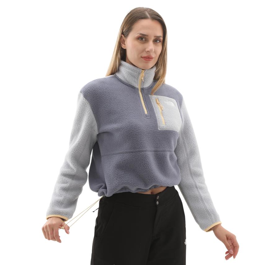 The North Face W Yumıorı 1-4 Zıp Kadın Sweatshirt Mor The North Face W Yumıorı 1-4 Zıp Kadın Sweatshirt Mor