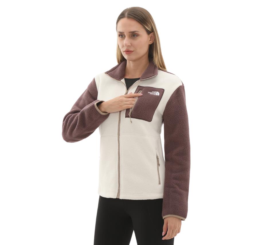 The North Face W Yumıorı Full Zıp Kadın Ceket Beyaz The North Face W Yumıorı Full Zıp Kadın Ceket Beyaz