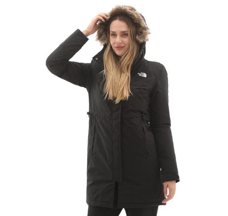 The North Face W Zaneck Parka Kadın Mont Siyah