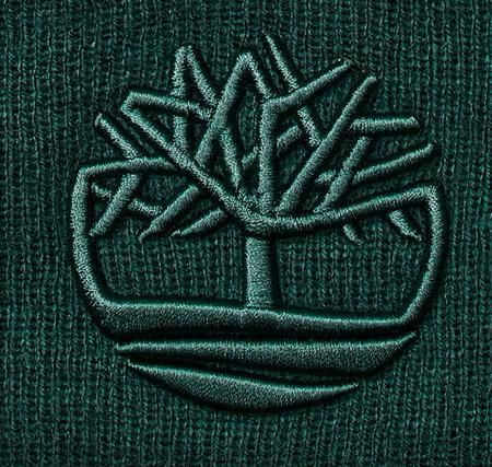 Timberland 3D Embroidery Beanie Erkek Yeşil