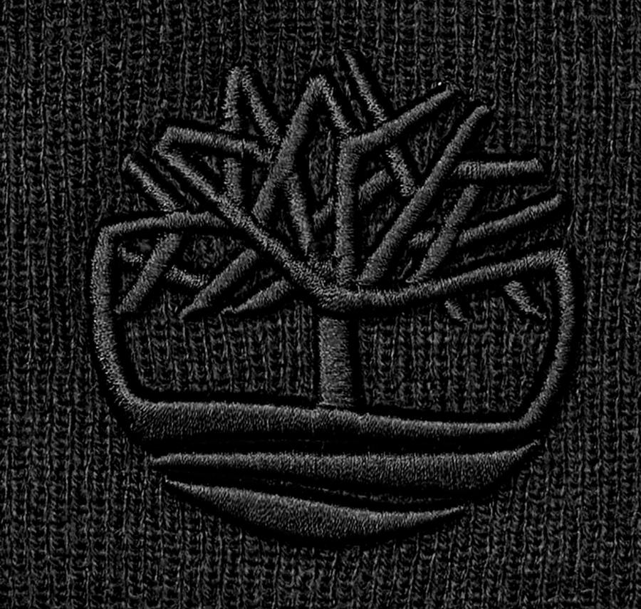 Timberland 3D Embroidery Beanie Erkek Siyah Timberland 3D Embroidery Beanie Erkek Siyah