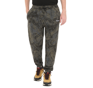 Timberland All Over Printed Mountains Camo Sweatpan Erkek Eşofman Altı Yeşil