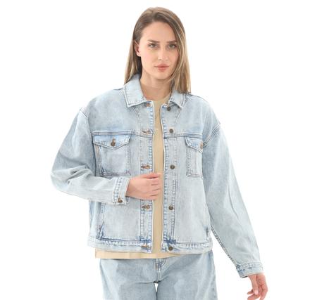 Timberland Archive Denim Jacket Kadın Ceket Açık Mavi