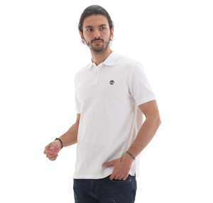 Timberland Basic Polo Erkek T-Shirt Beyaz