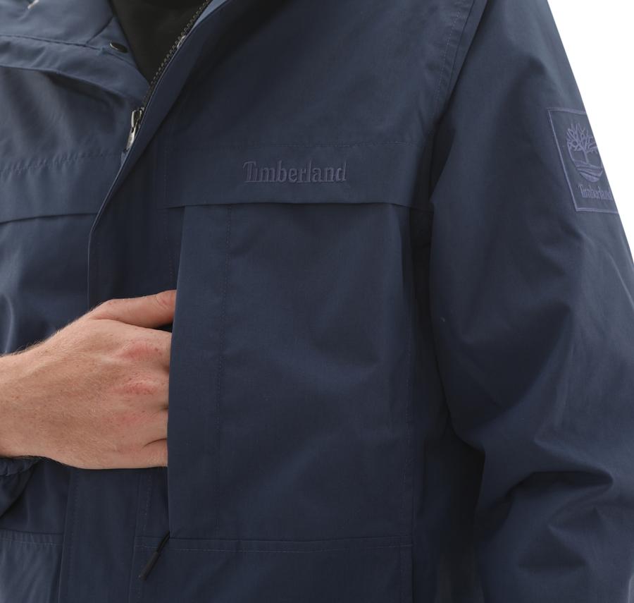 Timberland Benton Waterproof Shell Jacket Erkek Ceket Lacivert Timberland Benton Waterproof Shell Jacket Erkek Ceket Lacivert