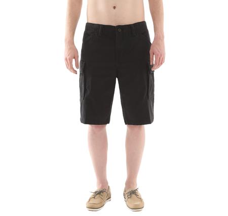 Timberland Brooklıne Twill Cargo Short Erkek Şort Ve Kapri Siyah