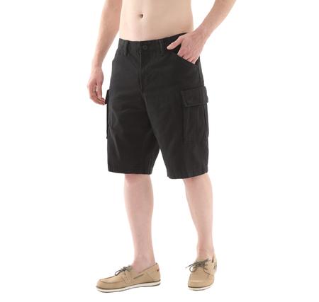 Timberland Brooklıne Twill Cargo Short Erkek Şort Ve Kapri Siyah