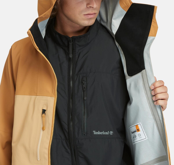 Timberland Caps Rıdge Mobı Flex Tech 3L Waterproof Erkek Mont Sarı Timberland Caps Rıdge Mobı Flex Tech 3L Waterproof Erkek Mont Sarı