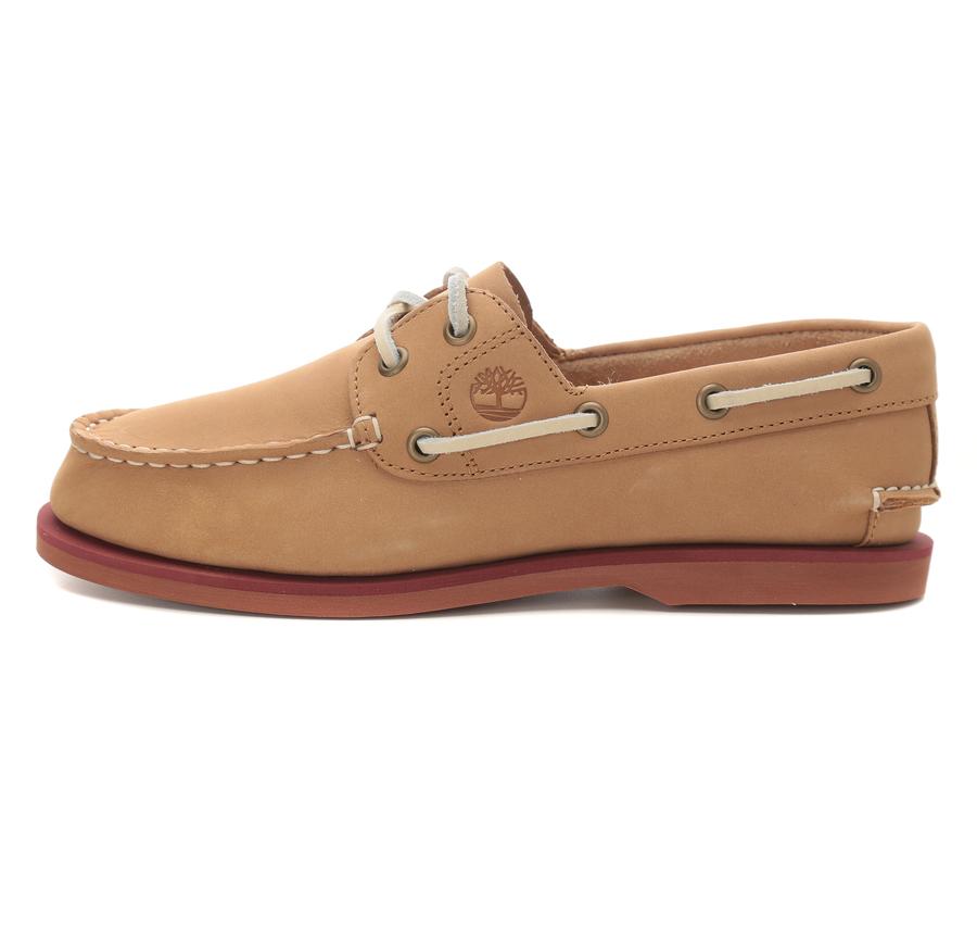 Timberland Classıc Boat Boat Shoe Kadın Spor Ayakkabı Kahve