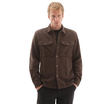 Timberland Corduroy Collar Utility Overshirt Erkek Ceket Kahve Timberland Corduroy Collar Utility Overshirt Erkek Ceket Kahve