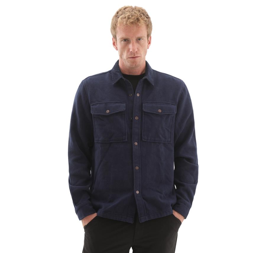 Timberland Corduroy Collar Utility Overshirt Erkek Ceket Lacivert Timberland Corduroy Collar Utility Overshirt Erkek Ceket Lacivert