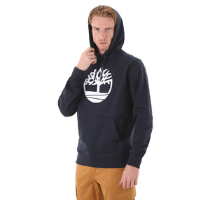 Timberland Core Logo P-O Hood Bb Erkek Sweatshirt Lacivert