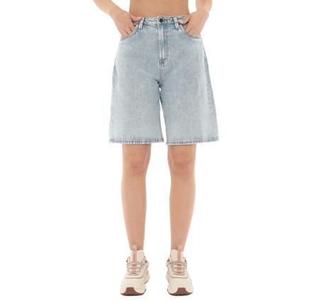 Timberland Denim Shorts Kadın Şort Ve Kapri Mavi
