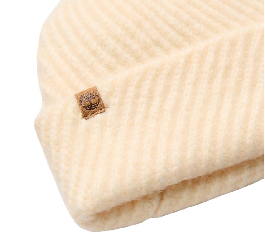 Timberland Diagonal Stitch Beanie Kadın Bej Timberland Diagonal Stitch Beanie Kadın Bej